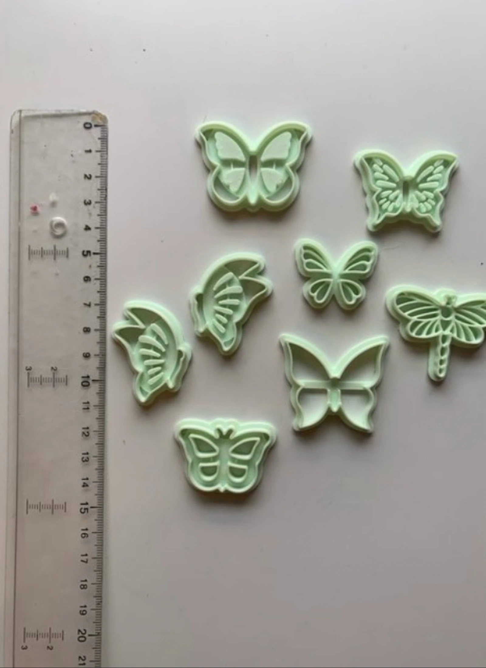 Couteaux papillon en argile polymère – photo 3